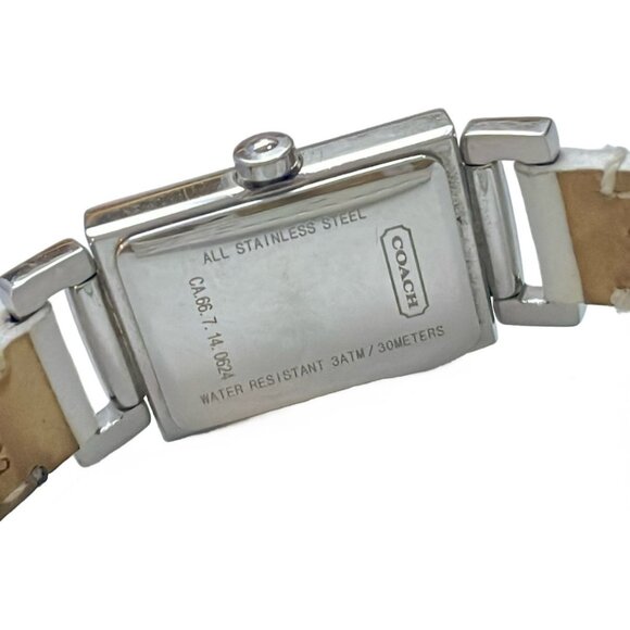 Auth COACH - CA.66.7.14.0624 Unconfirmed White Women's Wrist Watch - Picture 4 of 5